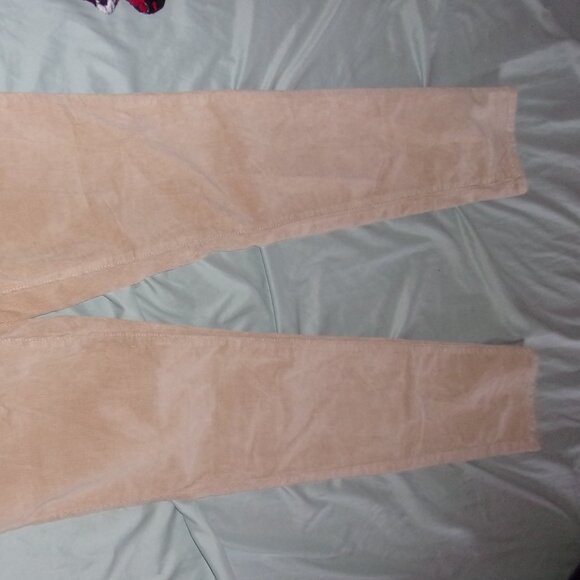 maurices size small womens corduroy tan  pants five stretch - Picture 4 of 6